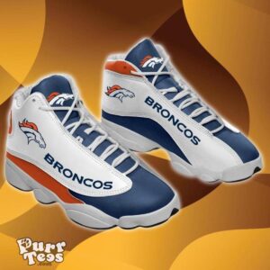Denver Broncos NFL Air Jordan 13 Sneaker Best Gift Product Photo 1