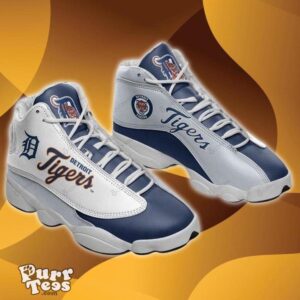 Detroit Tigers MLB Football Fc Teams Big Logo Air Jordan 13 Sneaker Best Gift Product Photo 1