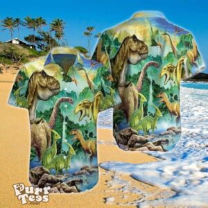 Dinosaur World Hawaiian Shirt Impressive Gift For Men And Women Product Photo 1