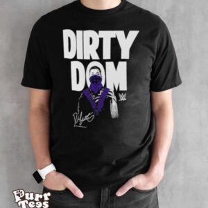 Dominik Mysterio Dirty Dom Signature T shirt - Black Unisex T-Shirt