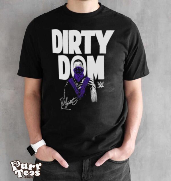 Dominik Mysterio Dirty Dom Signature T shirt - Black Unisex T-Shirt