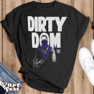 Dominik Mysterio Dirty Dom Signature T shirt - Black T-Shirt