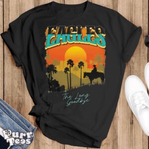 Eagles The Long Goodbye 2023 2024 Tour T Shirt - Black T-Shirt