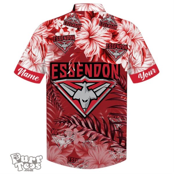 Essendon Bombers AFL Sport Custom Name Hawaiian Shirt Product Photo 2