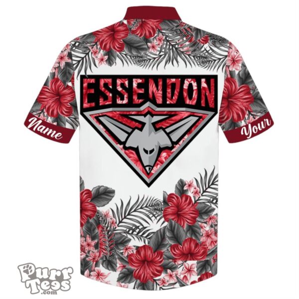 Essendon Bombers AFL Sport Custom Name Hawaiian Shirt For Men Women Product Photo 2