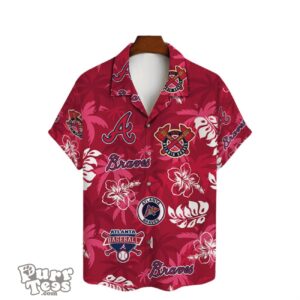 Exclusive 3D Atlanta Braves Hawaiian Shirt for Ultimate Fans Product Photo 2