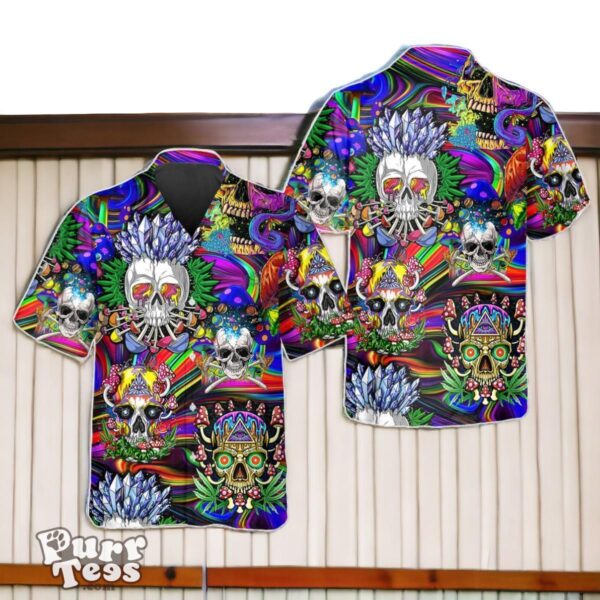 Fancy Rock Skull Hawaiian Shirt Special Gift Product Photo 1