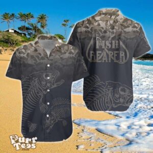 Fish Reaper Fish Skull Skeleton Aloha Hawaiian Shirt For Men For Women Product Photo 1