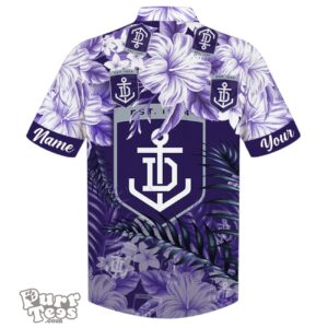 Fremantle Dockers AFL Sport Custom Name Hawaiian Shirt Product Photo 2