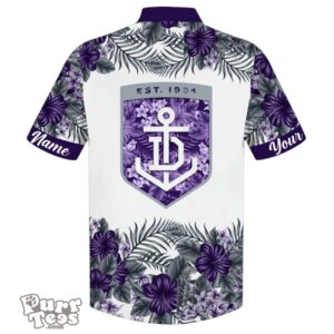 Fremantle Dockers AFL Sport Custom Name Hawaiian Shirt For Men Women Product Photo 2