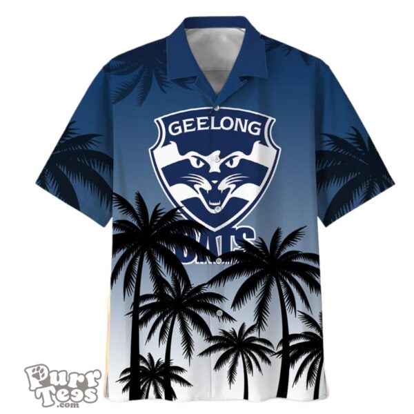 Geelong Cats AFL Sport Summer Hawaiian Shirt Product Photo 1