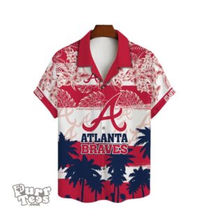 Get Ready for the Game with Atlanta Braves 3D Print Hawaiian Shirt for Fans Product Photo 2