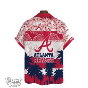 Get Ready for the Game with Atlanta Braves 3D Print Hawaiian Shirt for Fans Product Photo 3