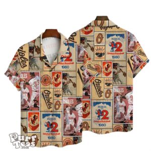 Get Ready for the Game with Baltimore Orioles 3D Print Hawaiian Shirt for Fans Product Photo 1