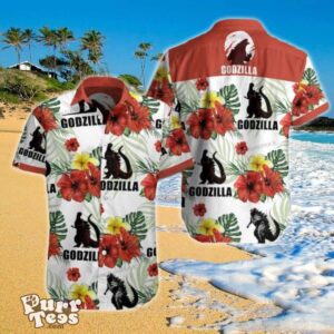 Godzilla Hawaiian Shirt Impressive Gift For Men Women Product Photo 1