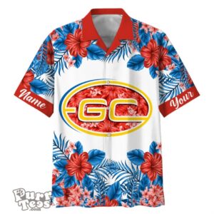 Gold Coast Suns AFL Sport Custom Name Hawaiian Shirt Product Photo 1