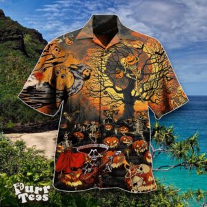 Halloween Skull Darkness Limited Hawaiian Shirt Special Gift For Men And Women Product Photo 1