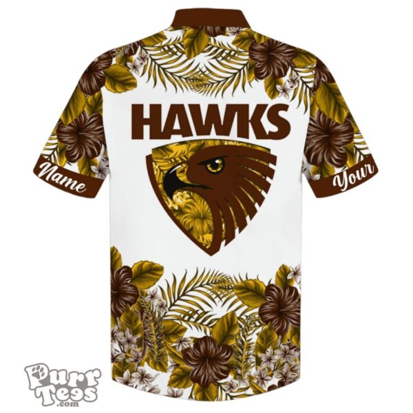 Hawthorn Hawks AFL Sport Custom Name Hawaiian Shirt For Men Women Product Photo 2