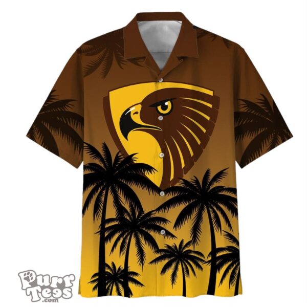 Hawthorn Hawks AFL Sport Summer Hawaiian Shirt Product Photo 1