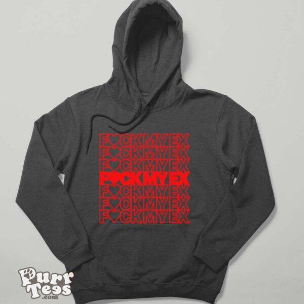 Heart Fuck my ex shirt - Hoodie