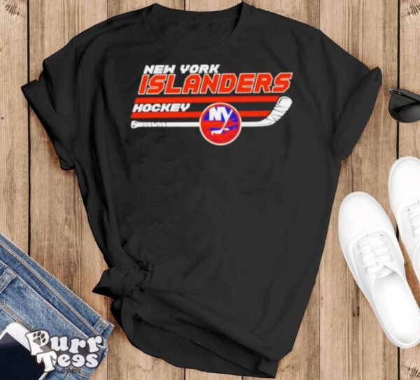 Hockey team New York islanders vintage shirt - Black T-Shirt