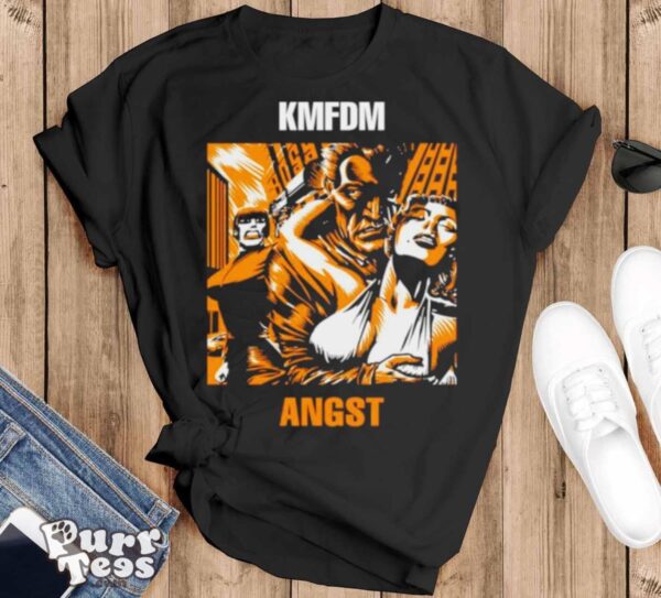 KMFDM angst shirt - Black T-Shirt