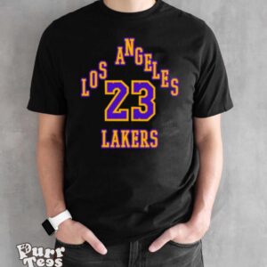 Lebron James Lakers 23 player basketball classic shirt - Black Unisex T-Shirt