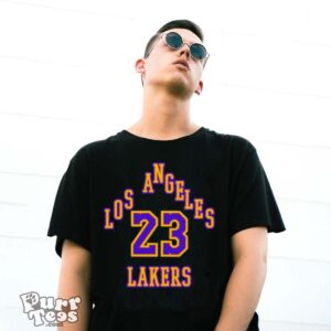 Lebron James Lakers 23 player basketball classic shirt - G500 Gildan T-Shirt