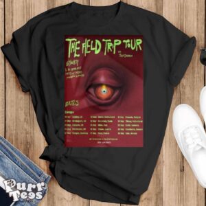 Lil Yachty The Field Trip Tour Europe Tour Date T shirt - Black T-Shirt