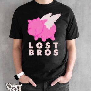 Lost Bros when hamm flies shirt - Black Unisex T-Shirt