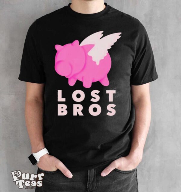 Lost Bros when hamm flies shirt - Black Unisex T-Shirt