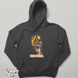 Maryland Terrapins Under The Shell Rising Helmet T shirt - Hoodie