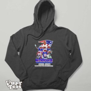 Matthew Slater New England Patriots 2008 2023 Thank You For The Memories Shirt - Hoodie