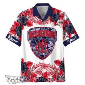 Melbourne Demons AFL Sport Custom Name Hawaiian Shirt For Men Women Product Photo 1