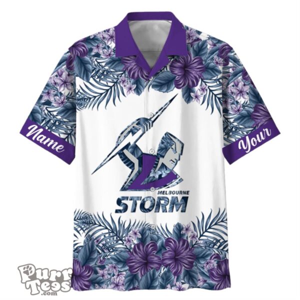 Melbourne Storm NRL Sport Custom Name Hawaiian Shirt For Men Women Product Photo 1