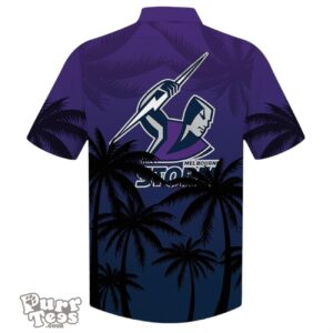 Melbourne Storm NRL Sport Hawaiian Shirt Product Photo 2