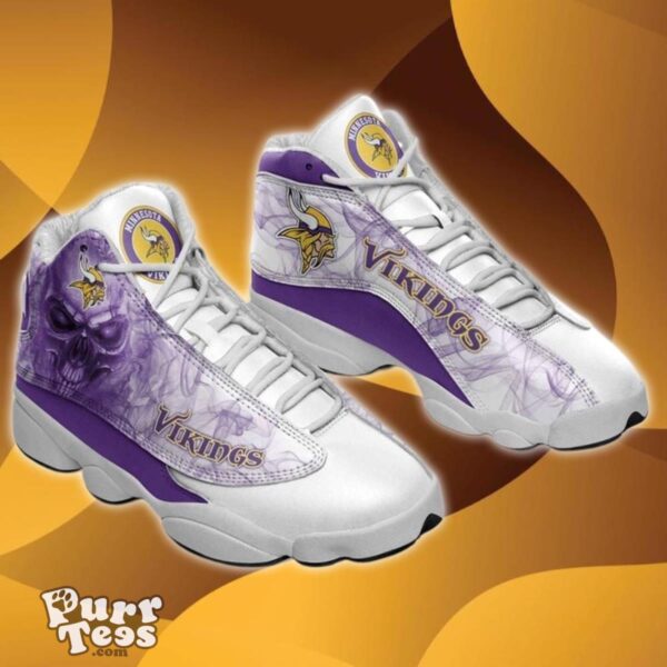 Minnesota Vikings NFL Air Jordan 13 Shoes Best Gift Product Photo 1