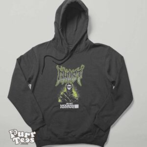 Modern Warfare III Ghost Metal T shirt - Hoodie