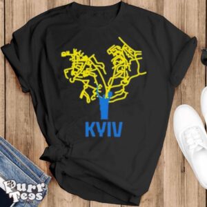 Nafo Ofan Store 2 Years Of Resistance Kyiv shirt - Black T-Shirt