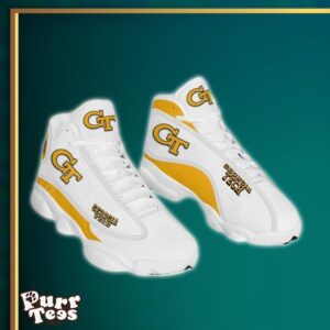 NCAA Georgia Tech Air Jordan 13 Style Gift For Men And Women Product Photo 1