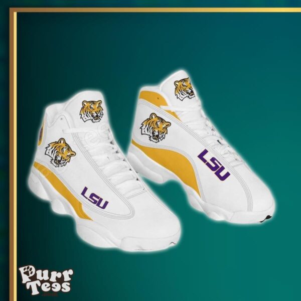 NCAA LSU Tigers Air Jordan 13 Style Gift For Men And Women Product Photo 1