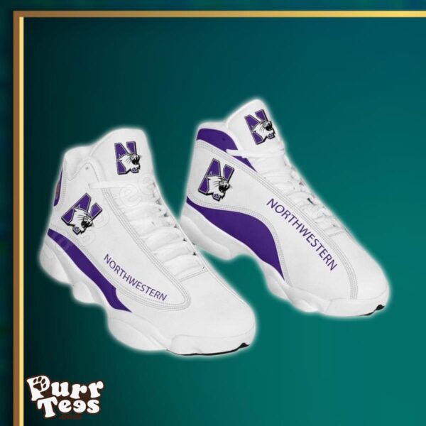 NCAA Northwestern Air Jordan 13 Style Gift For Men And Women Product Photo 1