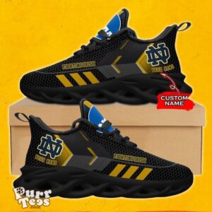 NCAA Notre Dame Fighting Irish Max Soul Shoes Custom Name Special Gift Product Photo 2