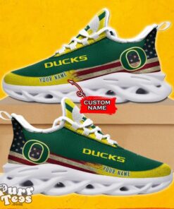 NCAA Oregon Ducks Max Soul Shoes Special Gift For Men And Women Custom Name Product Photo 1