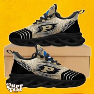 NCAA Purdue Boilermakers Max Soul Shoes Special Gift Custom Name Product Photo 2