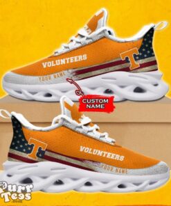 NCAA Tennessee Volunteers Max Soul Shoes Special Gift For Men Women Custom Name Product Photo 1