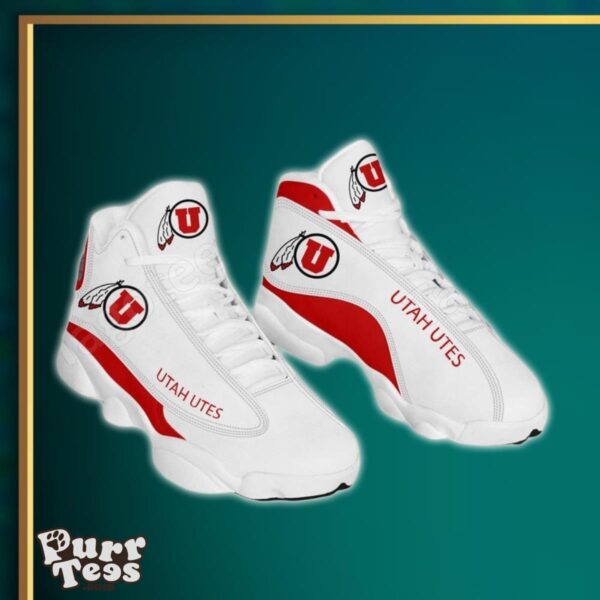 NCAA Utah Utes Air Jordan 13 Style Gift For Men And Women Product Photo 1