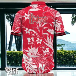 Nebraska Cornhuskers Hawaiian Shirt Special Gift Tropical Flower Product Photo 3