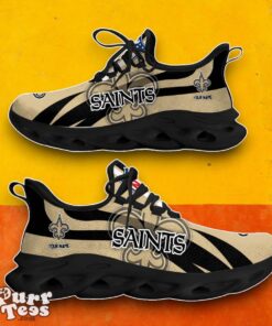 New Orleans Saints Custom Name Max Soul Shoes Special Gift Product Photo 2