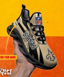 New Orleans Saints Custom Name Max Soul Shoes Special Gift Product Photo 1